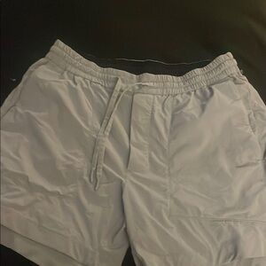 Men's Athletic Light Gray swimming trunks